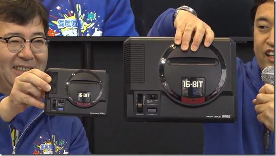 Sega назвала дату выхода Sega Mega Drive Mini